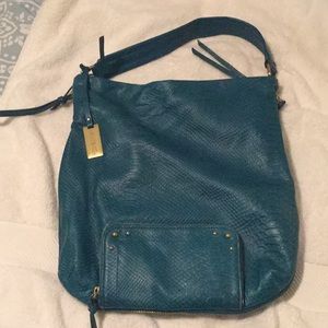 Blue Remy and Emmy hobo bag